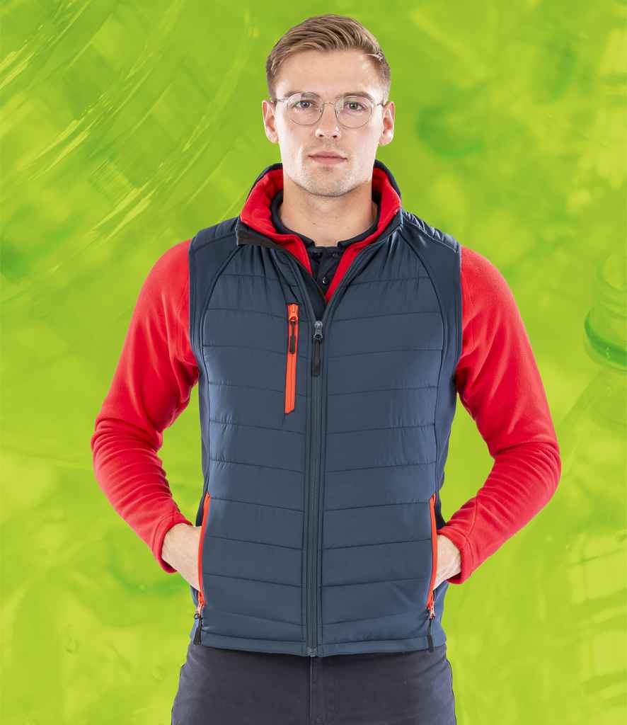 Result Genuine Recycled Compass Padded Gilet - PenCarrie